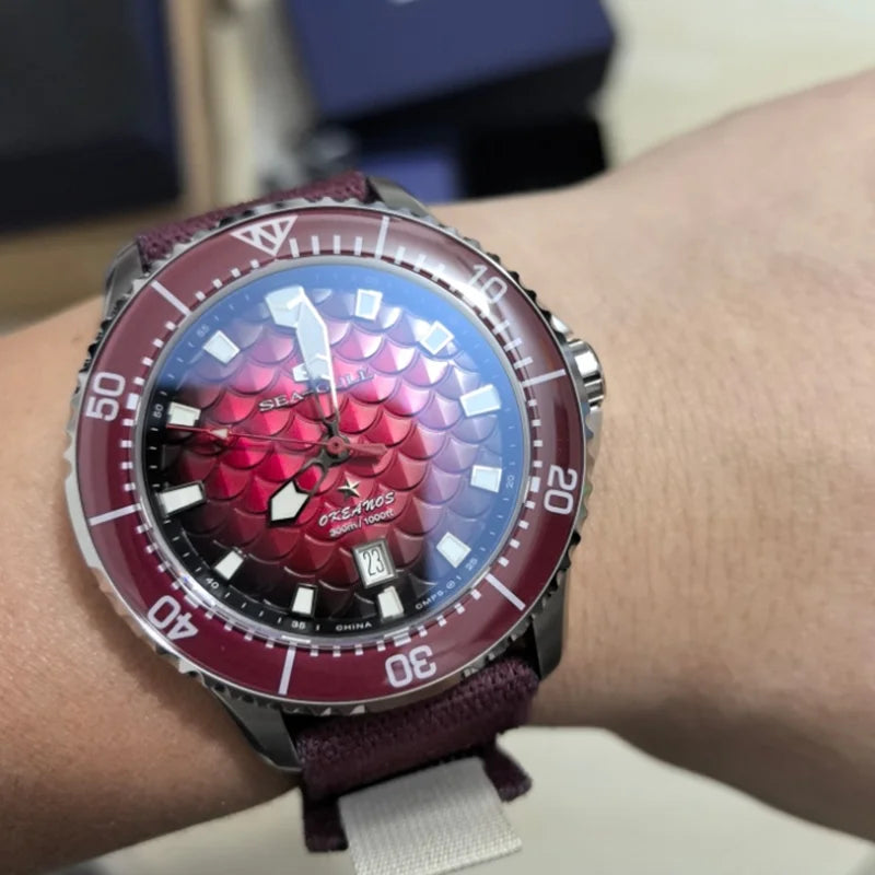 Seagull King of the Dragon Men's Watches Automatic Mechanical Watch Sports Diver 300M Waterproof Wristwatch Luxury 2024 New 1216