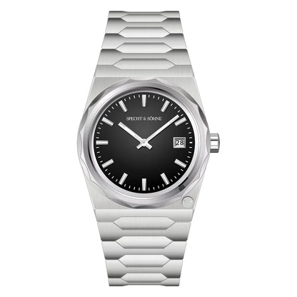 2025 Neuheiten Specht & Söhne 222 Gold Uhren Für Männer Super Slim Stahl Saphir Klassische Quarzuhr Relogio Masculino 37 MM