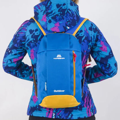 Wasserdichter Sportrucksack für den Außenbereich, Reisetasche, 10 l, für den täglichen Gebrauch, kleine doppelte Umhängetasche für Jungen und Mädchen