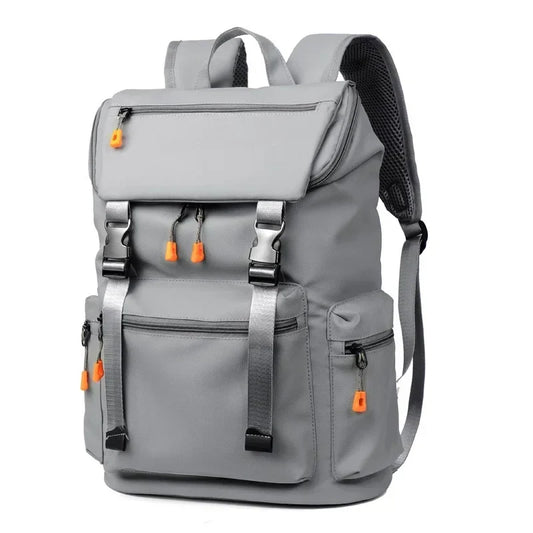 Men's 17.3-inch Oxford Backpack, Large Capacity, High-Quality, Fashionable Business Laptop Backpack, Waterproof, Wear-Resistant, Casual Travel Backpack