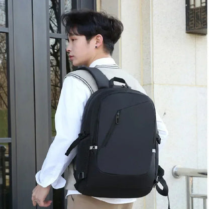 2024 Rucksack, Diebstahlschutz, Passwortsperre, Oxford, für Herren und Damen, Unisex, Business, Laptop, Computer, Reisen, Freizeit, Mode, tragbar