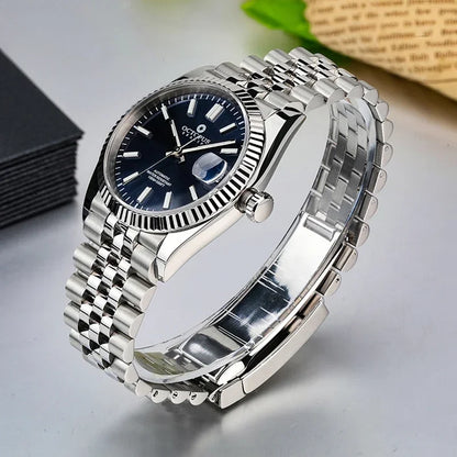 Octopus 36mm Men Mechanical Watch Stainless Steel PT5000/SW200 Automatic Movement 100m Waterproof Fashion Luxury Wristwatch