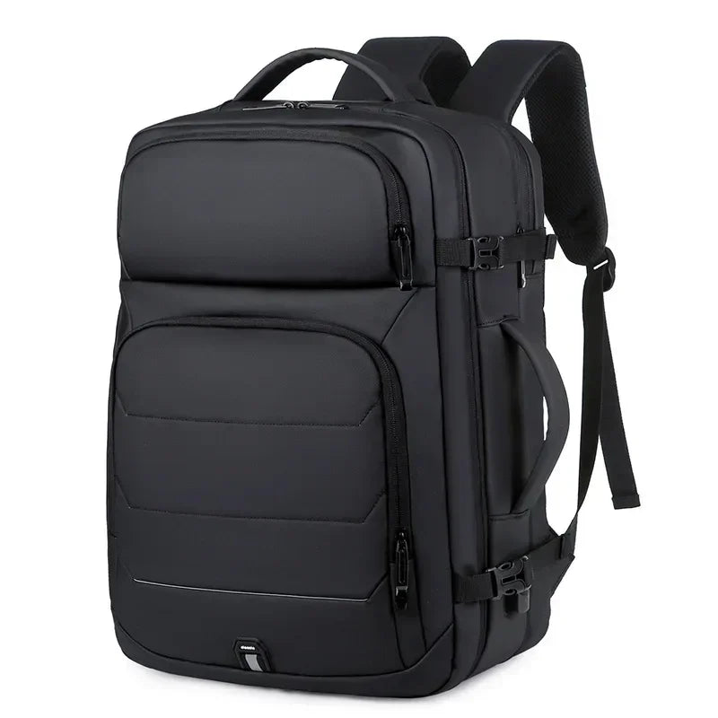 Erweiterbare 17-Zoll-Laptop-Rucksäcke für Herren, wasserdichte Notebook-Tasche, USB-Schultasche, Sport, Reisen, Schultasche, Rucksack für Männer