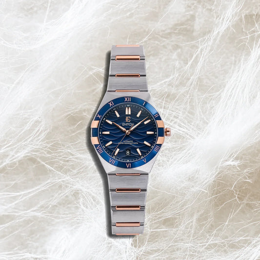 ENITON 40mm Business NH35 Movement High Quality Sapphire Glass Mechanical Watch Luxury Luminous Waterproof Men's Watches