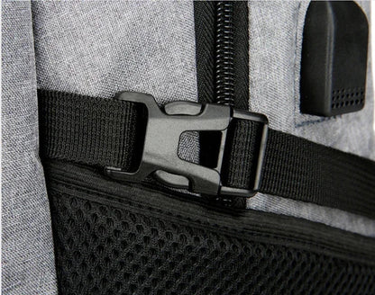 2024 Rucksack, Diebstahlschutz, Passwortsperre, Oxford, für Herren und Damen, Unisex, Business, Laptop, Computer, Reisen, Freizeit, Mode, tragbar