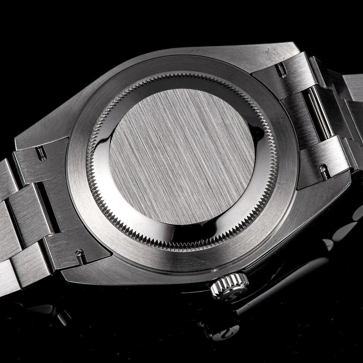 2023 neue Sugess Uhr von Männern 40mm Tag Datum automatische Dandong Sl3034 Uhrwerk Retro mechanische Armbanduhr Saphirglas golden