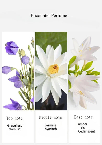 30 ml x 3PCS Eau De Parfum Geschenkbox Feminino Spray Frischer leichter Duft Floral Fruity Chypre Notes Langlebiges Damenparfüm-Set
