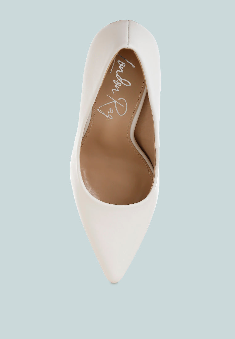 Shacarri Faux Leather Pumps-3