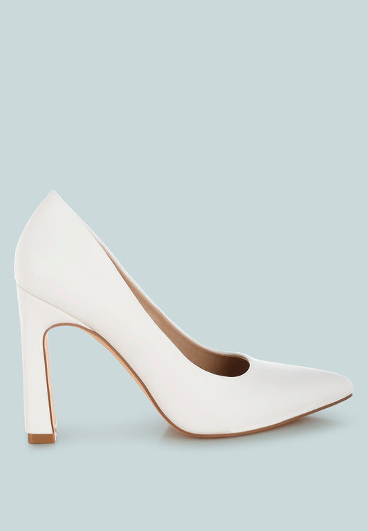 Shacarri Faux Leather Pumps-0