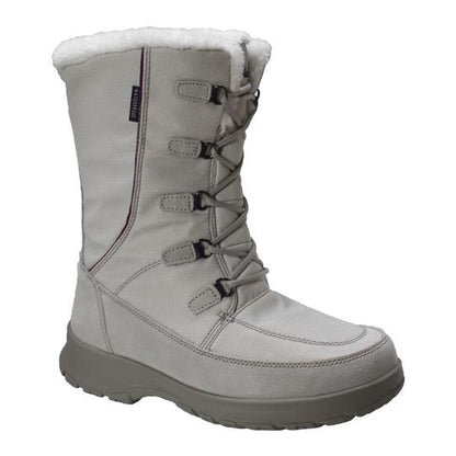 Dames waterdichte nylon winterleren laarzen