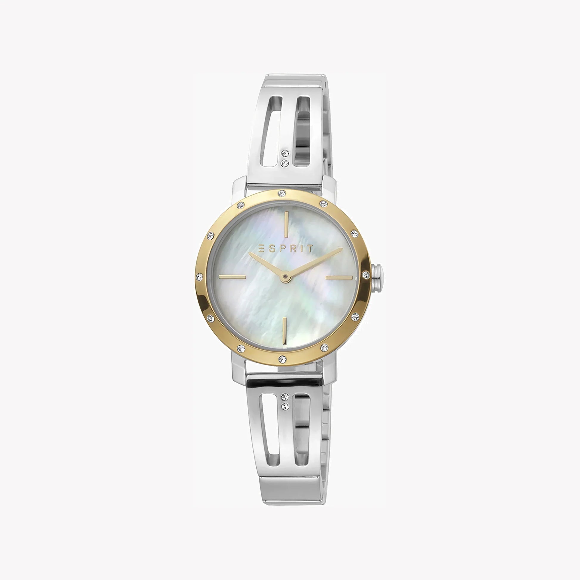 Esprit Women's Stainless Steel Watch, White Mother of Pearls | ES1L123M0078-1