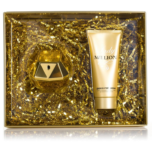 Paco Rabanne Lady Million EDP Set 180ml Hölgyeknek (3349668573042)-0