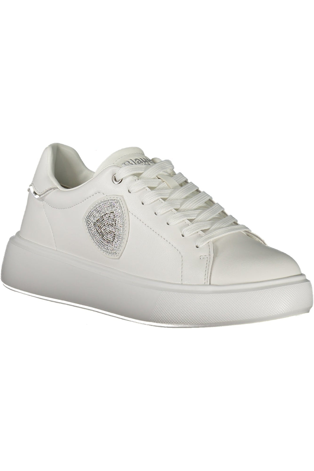BLAUWE SPORTSCHOENEN DAMES WIT