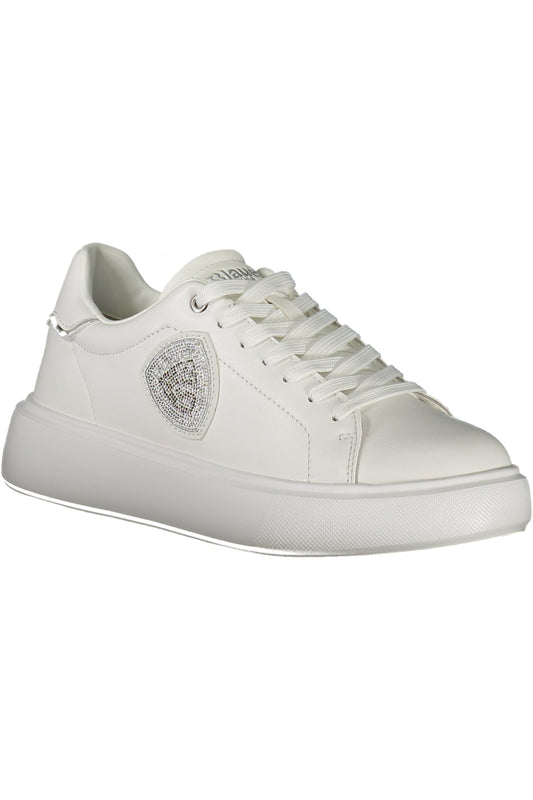 BLAUWE SPORTSCHOENEN DAMES WIT