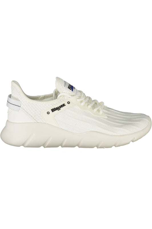 BLAUWE SPORTSCHOENEN HEREN WIT