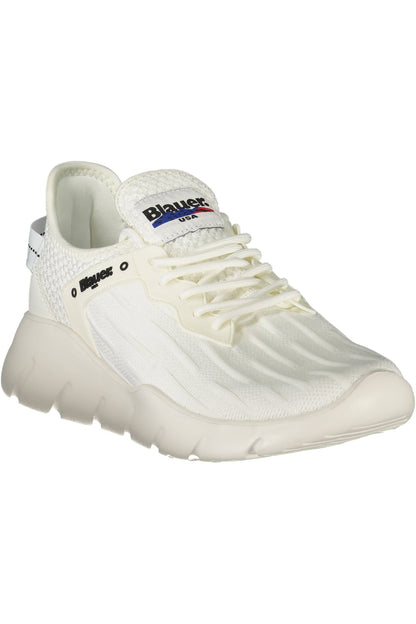 BLAUWE SPORTSCHOENEN HEREN WIT