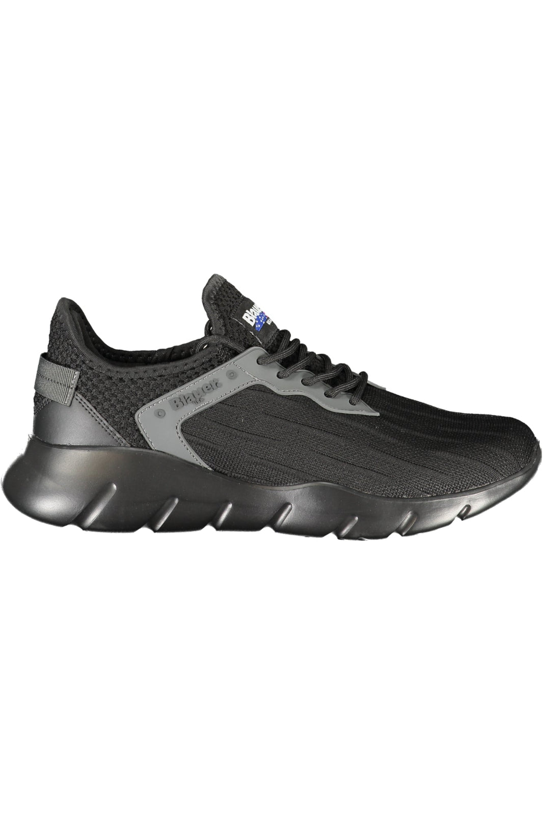 BLAUWE HEREN SPORTSCHOENEN ZWART