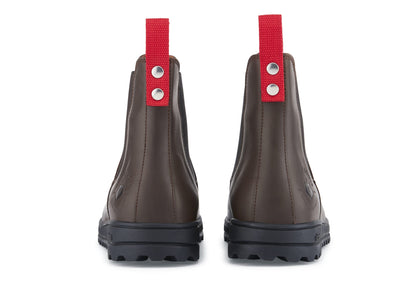 Busby Men's Winter Chelsea Boot, Brown Leather-2