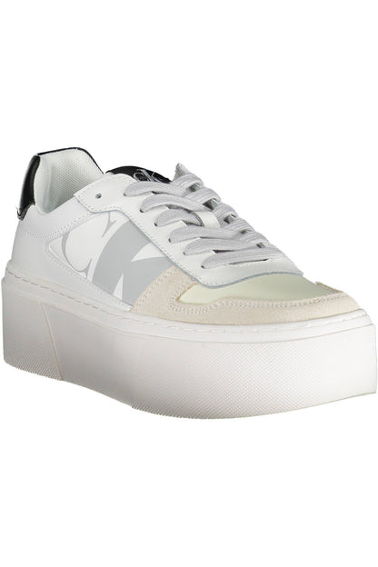CALVIN KLEIN WITTE SPORTSCHOENEN VOOR DAMES