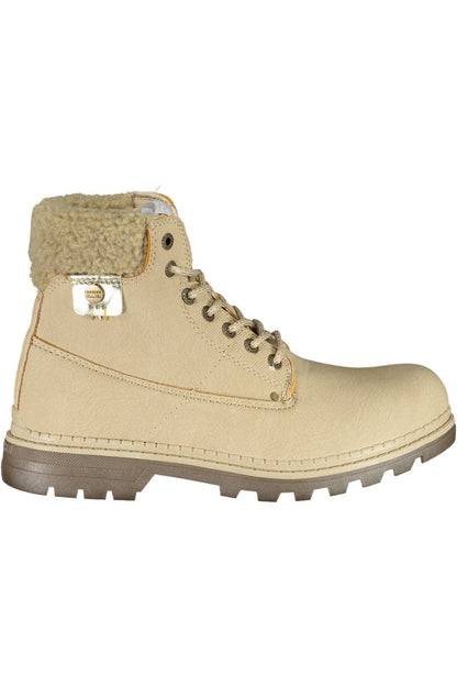 CARRERA WOMEN'S BEIGE BOOT SHOES-0