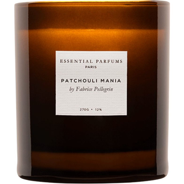ESSENTIAL PARFUMS Patchouli Mania SCENTED CANDLE 270g (3760393040065)-0