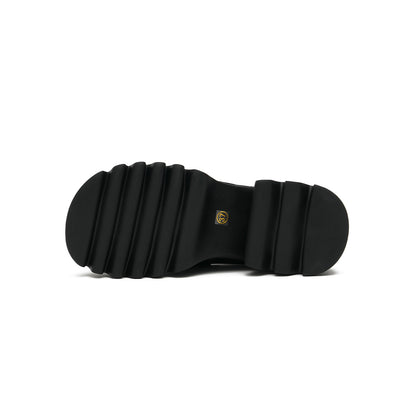 Chunky hak platformslippers