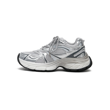 Chunky Thick-Sole Running Shoes-0