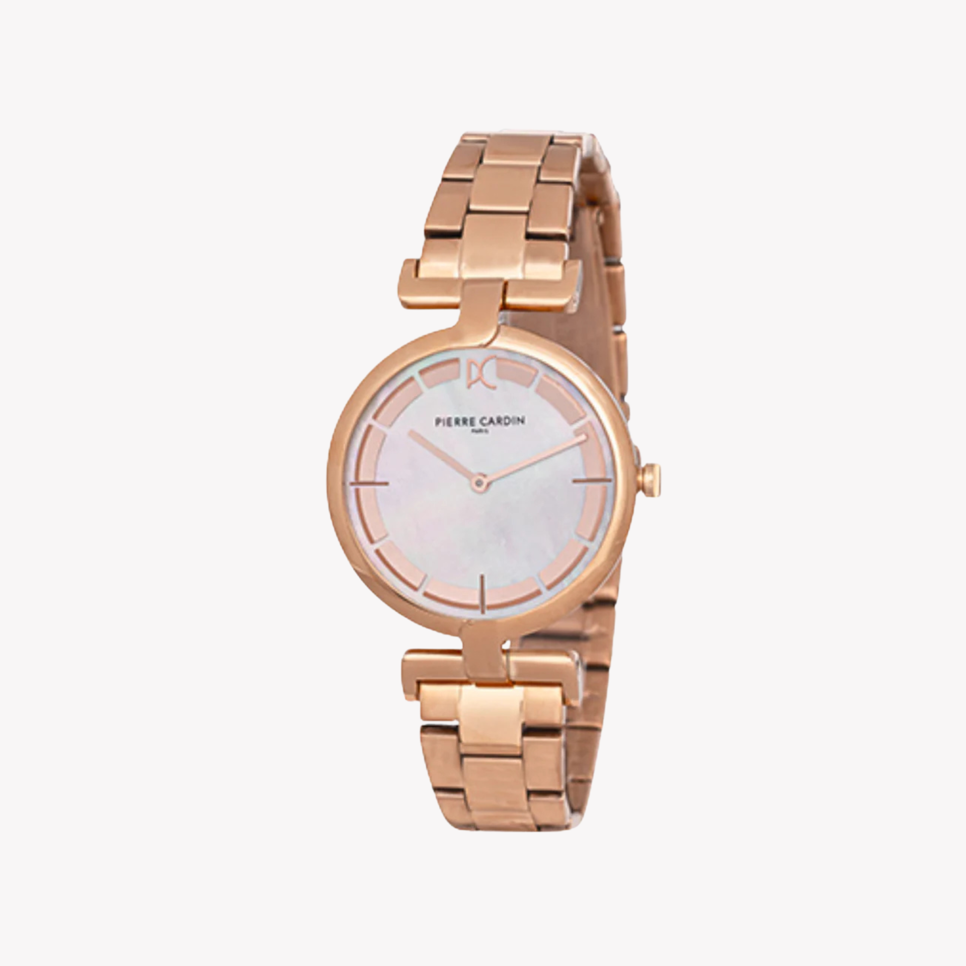 Pierre Cardin Women's Rose Gold Watch, White Dial | CMD.3539-0