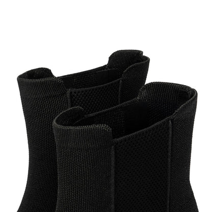 Comfortable Block Heel Chelsea Boots-4