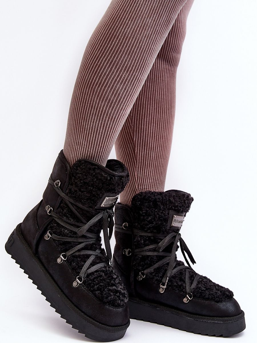 Snow boots model 190504 Step in style-0