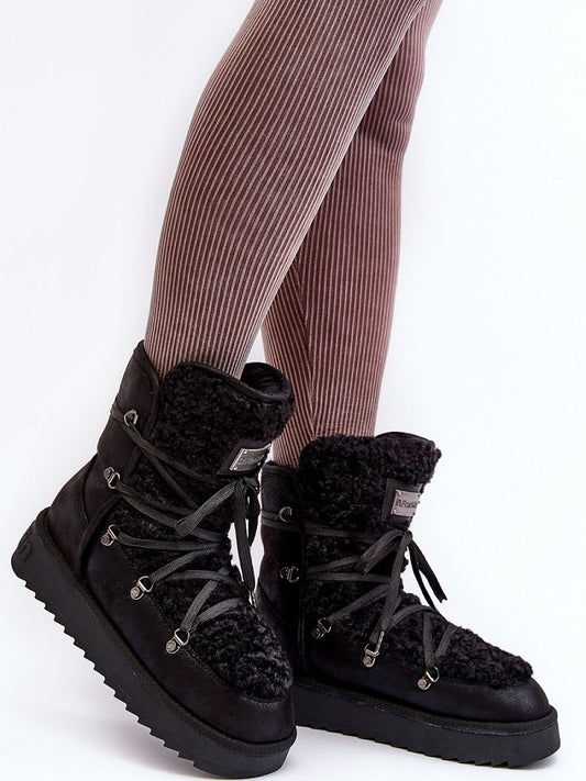 Snow boots model 190504 Step in style-0