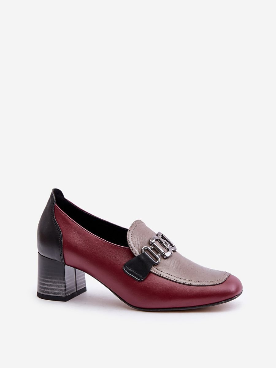 Block heel pumps model 201038 Step in style-1