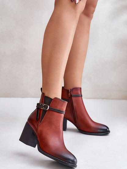 Boots met hak model 201163 Stap in stijl
