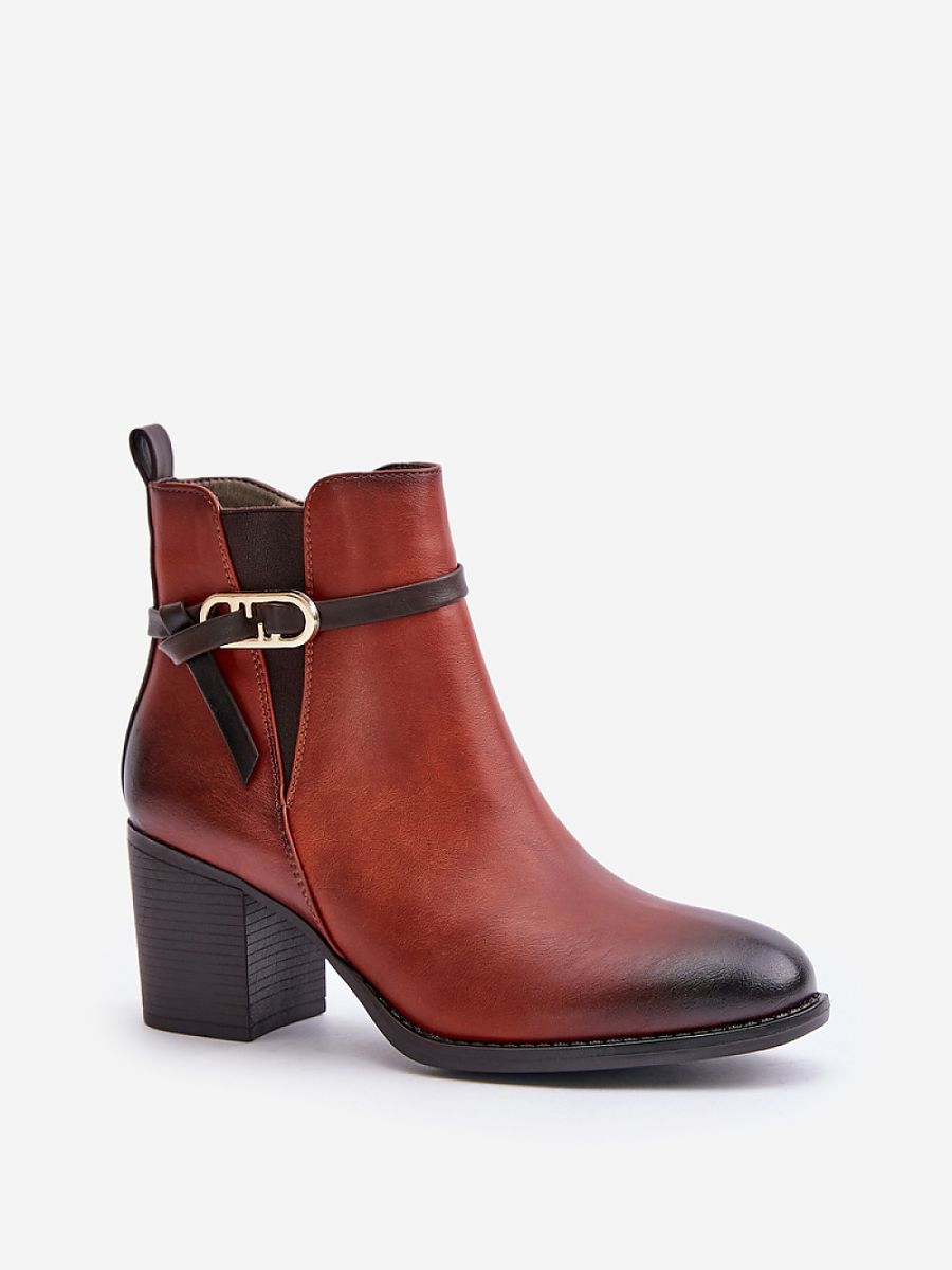 Boots met hak model 201163 Stap in stijl
