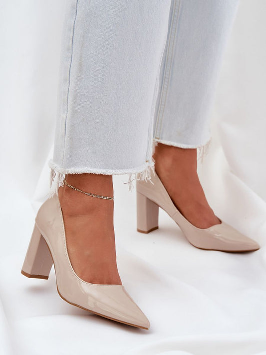 Block heel pumps model 208439 Step in style-0