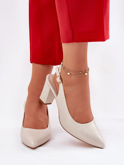 Block heel pumps model 211980 Step in style-0