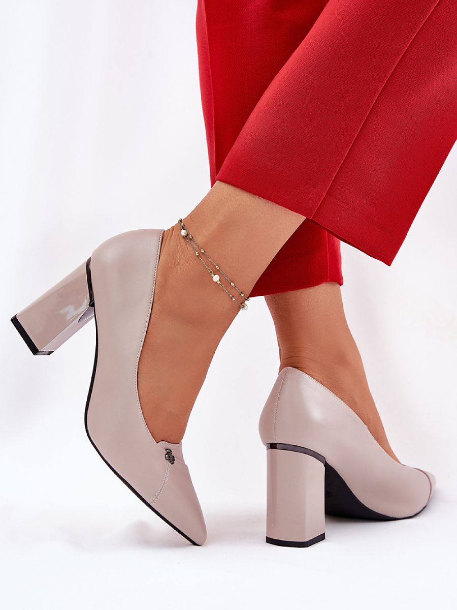 Block heel pumps model 211982 Step in style-1