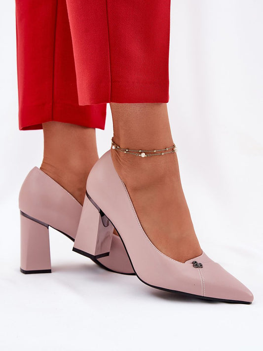 Block heel pumps model 211983 Step in style-0