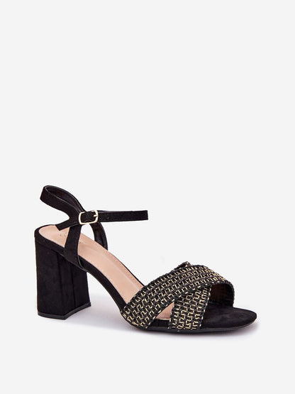 Sandalen met hak model 214687 Stap in stijl