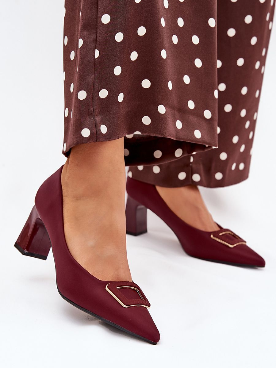 Block heel pumps model 216089 Step in style-0