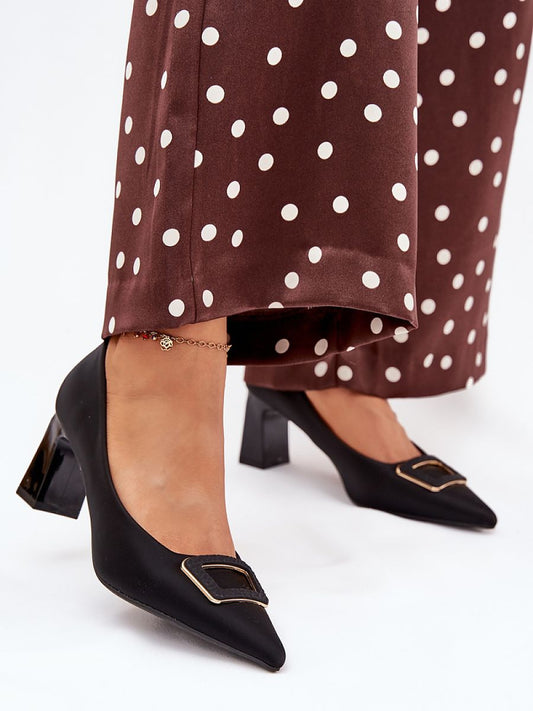 Block heel pumps model 216090 Step in style-0