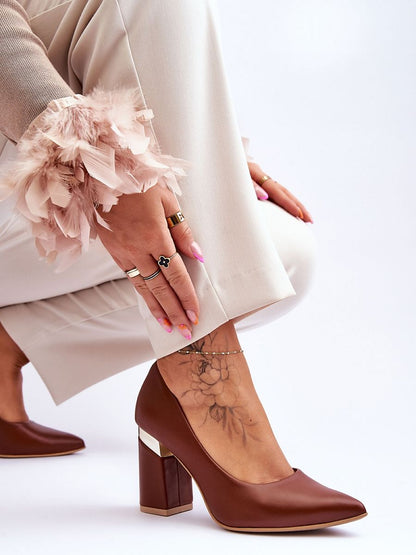 Block heel pumps model 177683 Step in style-2