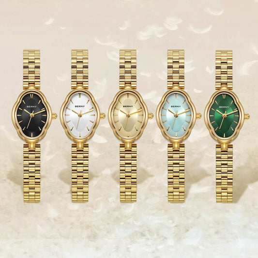 Licht Luxe Zeemeermin Temperament Exquise Quartz Horloge