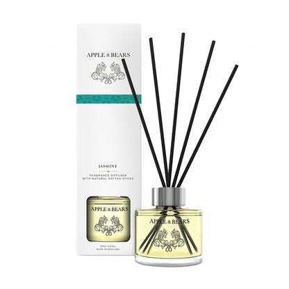Jasmine Reed Diffuser – Vegan, Cruelty-Free, 125ml-0