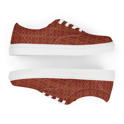 Women's lace-up canvas shoes-9