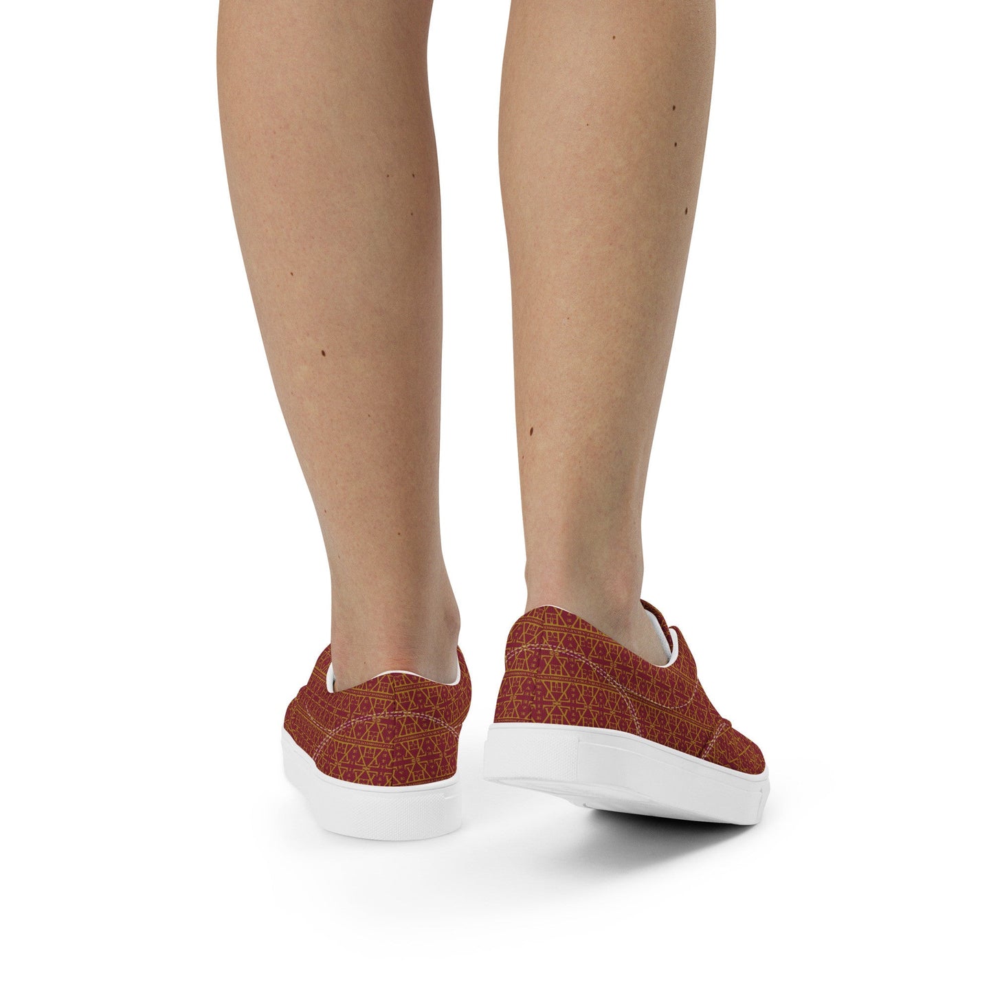 Women's lace-up canvas shoes-10
