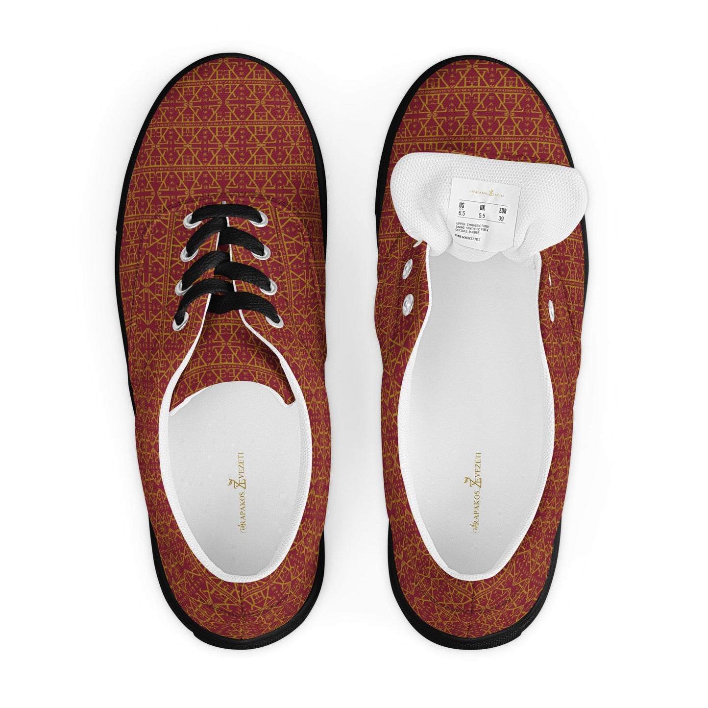 Women's lace-up canvas shoes-5