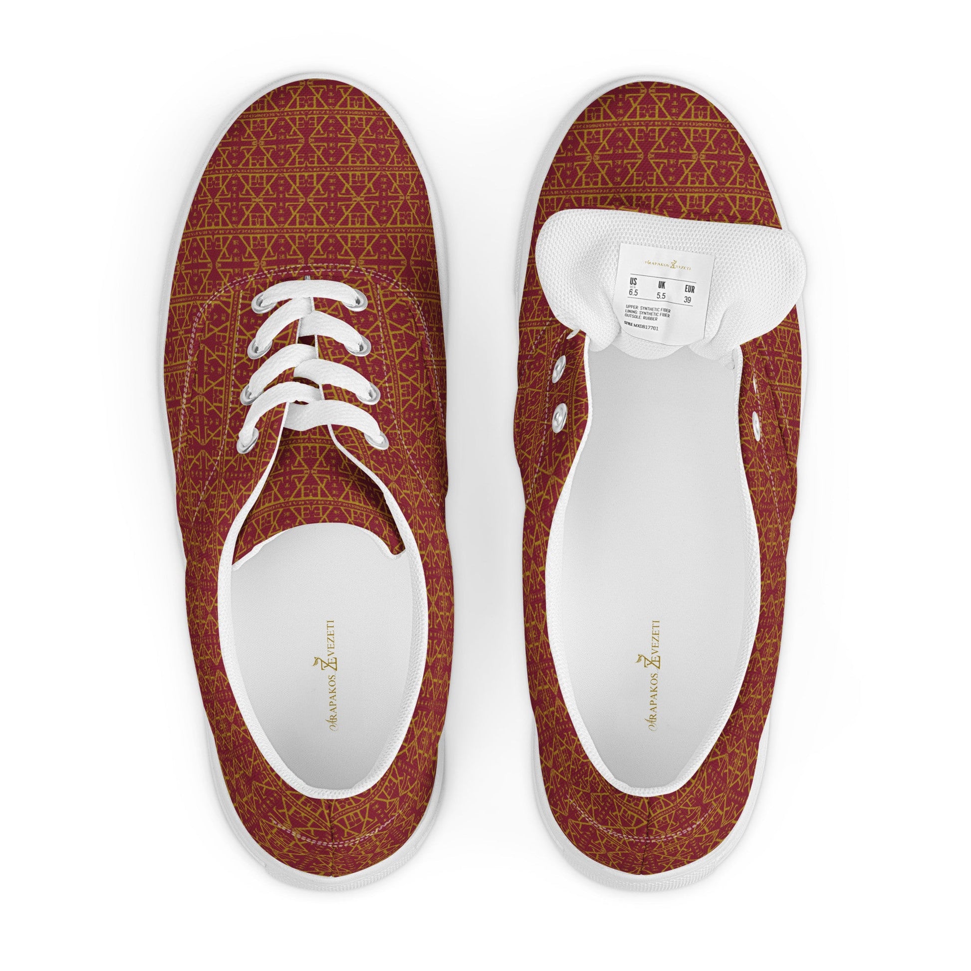 Women's lace-up canvas shoes-16