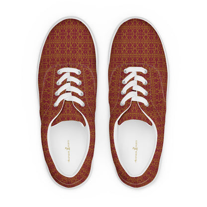 Women's lace-up canvas shoes-14