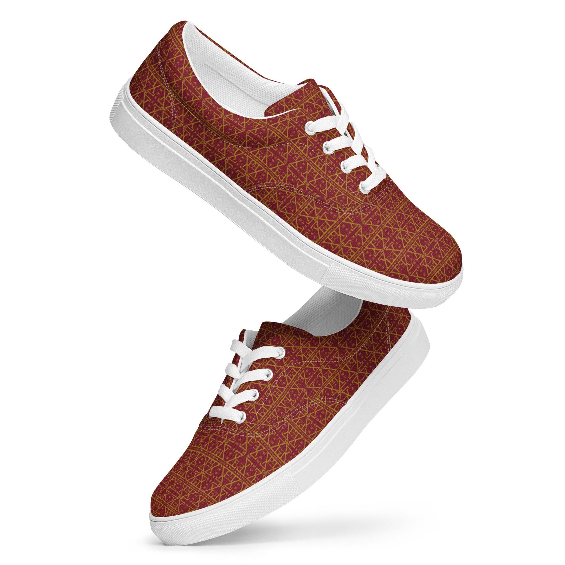 Women's lace-up canvas shoes-13